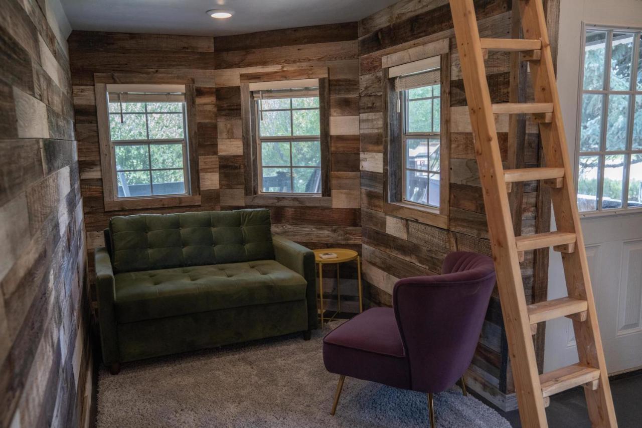 The Huckleberry A Teton Tiny Home دريغس المظهر الخارجي الصورة