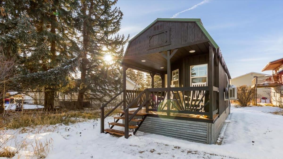The Huckleberry A Teton Tiny Home دريغس المظهر الخارجي الصورة